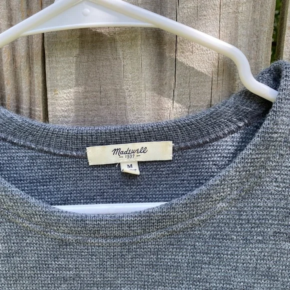Madewell Heather Gray Woman’s Sweater - Picture 2 of 3